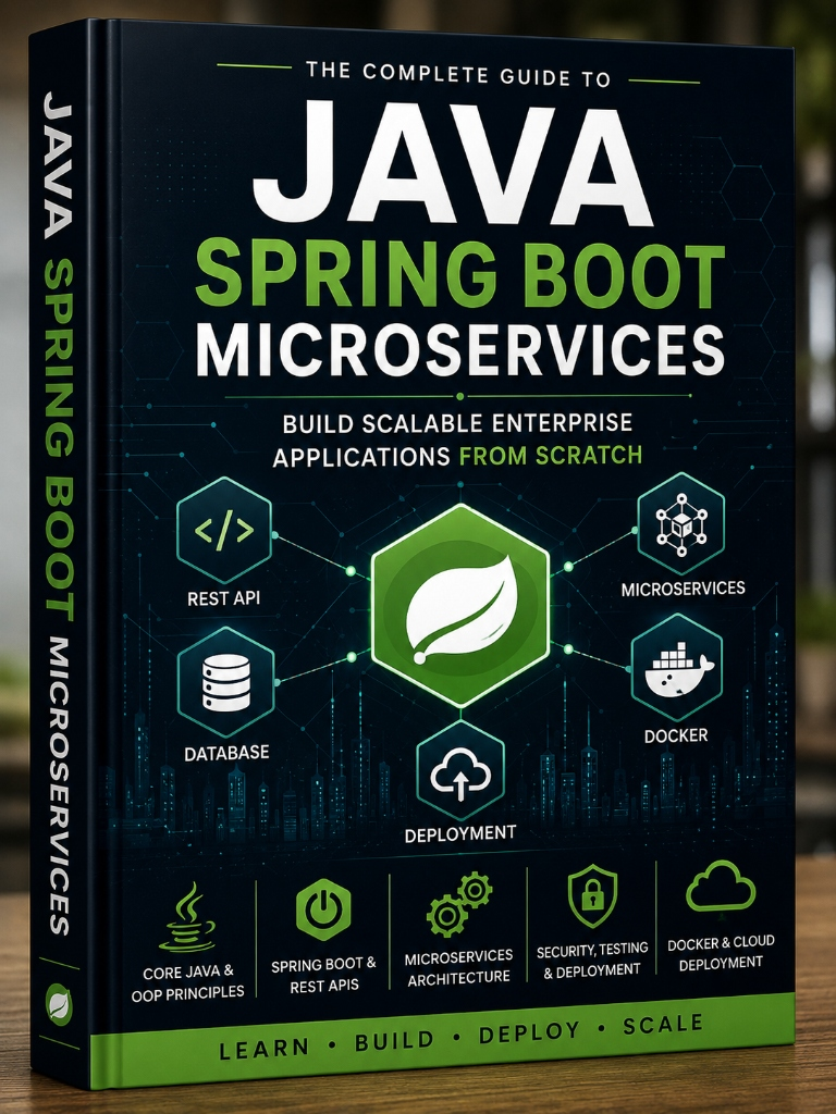 Java Spring Boot Microservices Cover